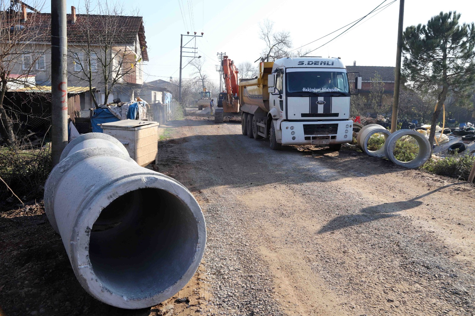 İZMİT ESELER’DE YAĞMURSUYU PROBLEMİNE SON