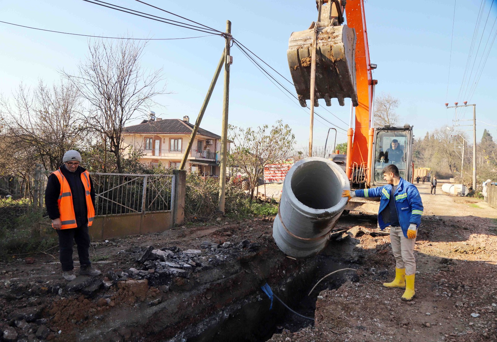 İZMİT ESELER’DE YAĞMURSUYU PROBLEMİNE SON
