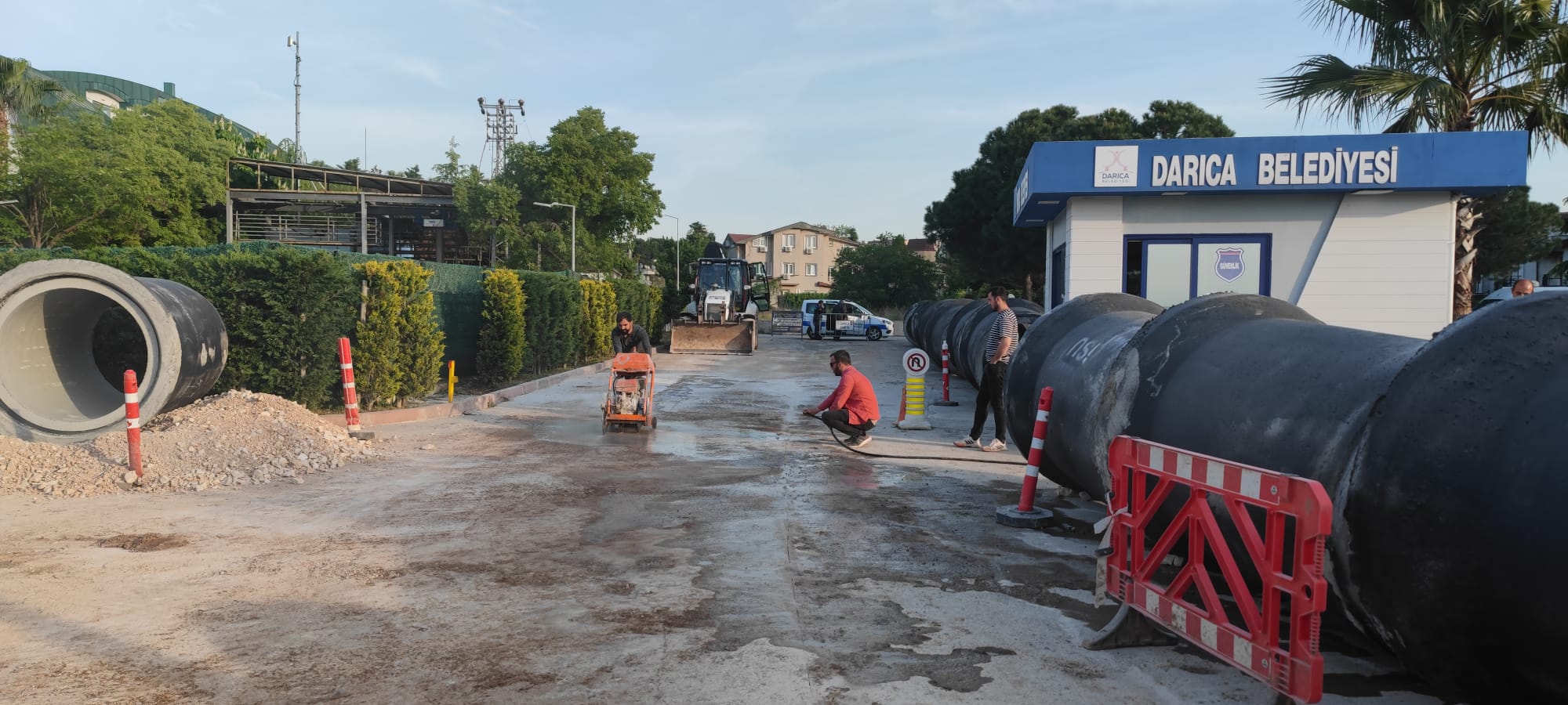 DARICA BALYANOZ KOYUNA YENİ YAĞMUR SUYU HATTI