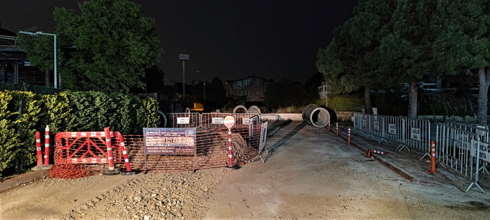 DARICA BALYANOZ KOYUNA YENİ YAĞMUR SUYU HATTI