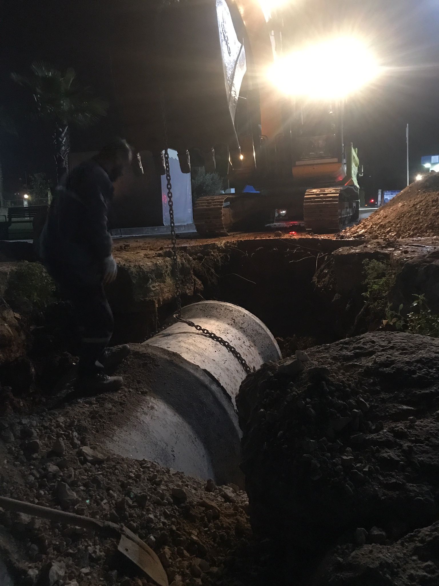 DARICA BALYANOZ KOYUNA YENİ YAĞMUR SUYU HATTI