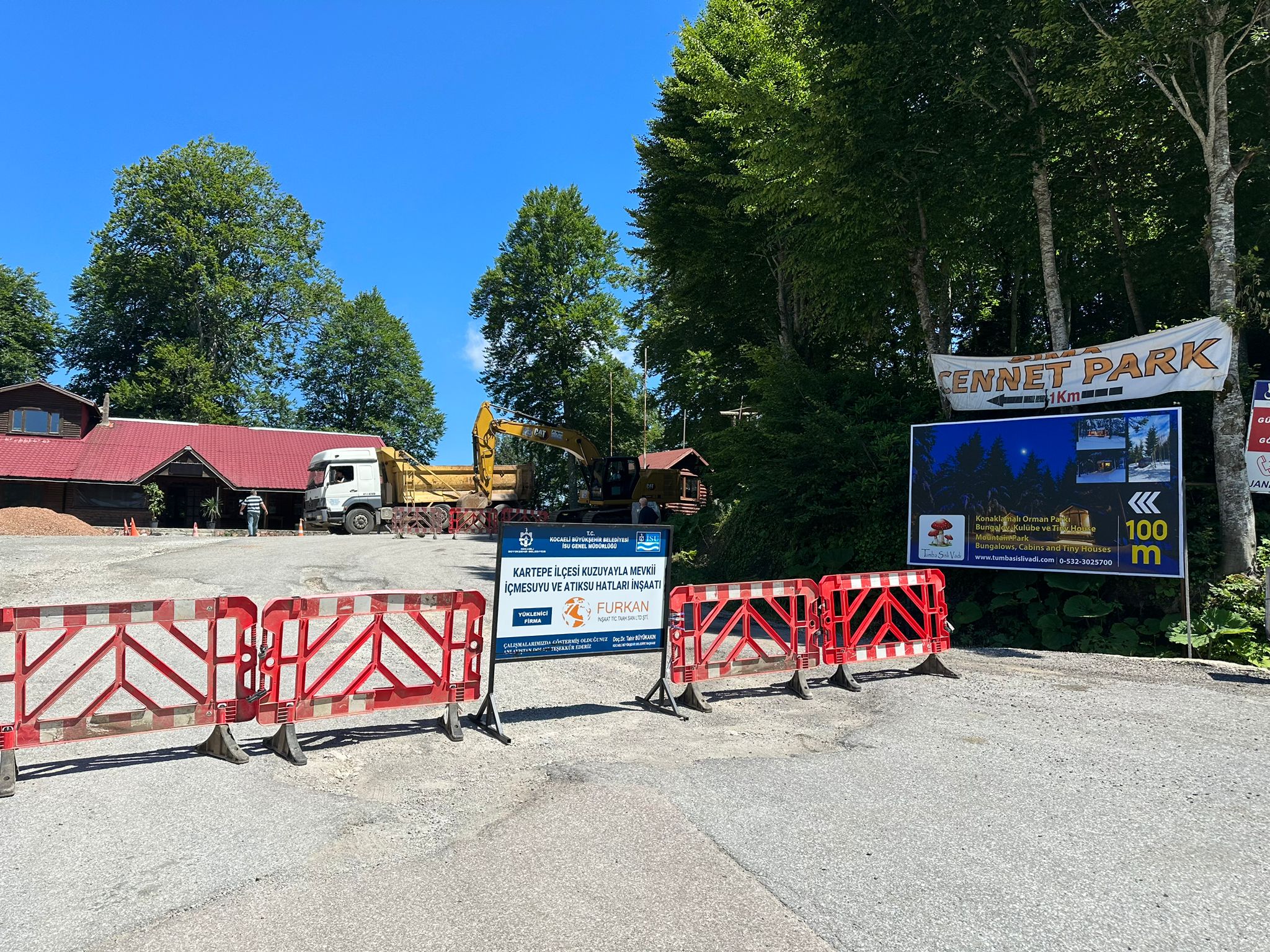 İSU, TELEFERİK PROJESİNİN ALTYAPI ÇALIŞMALARINA BAŞLADI