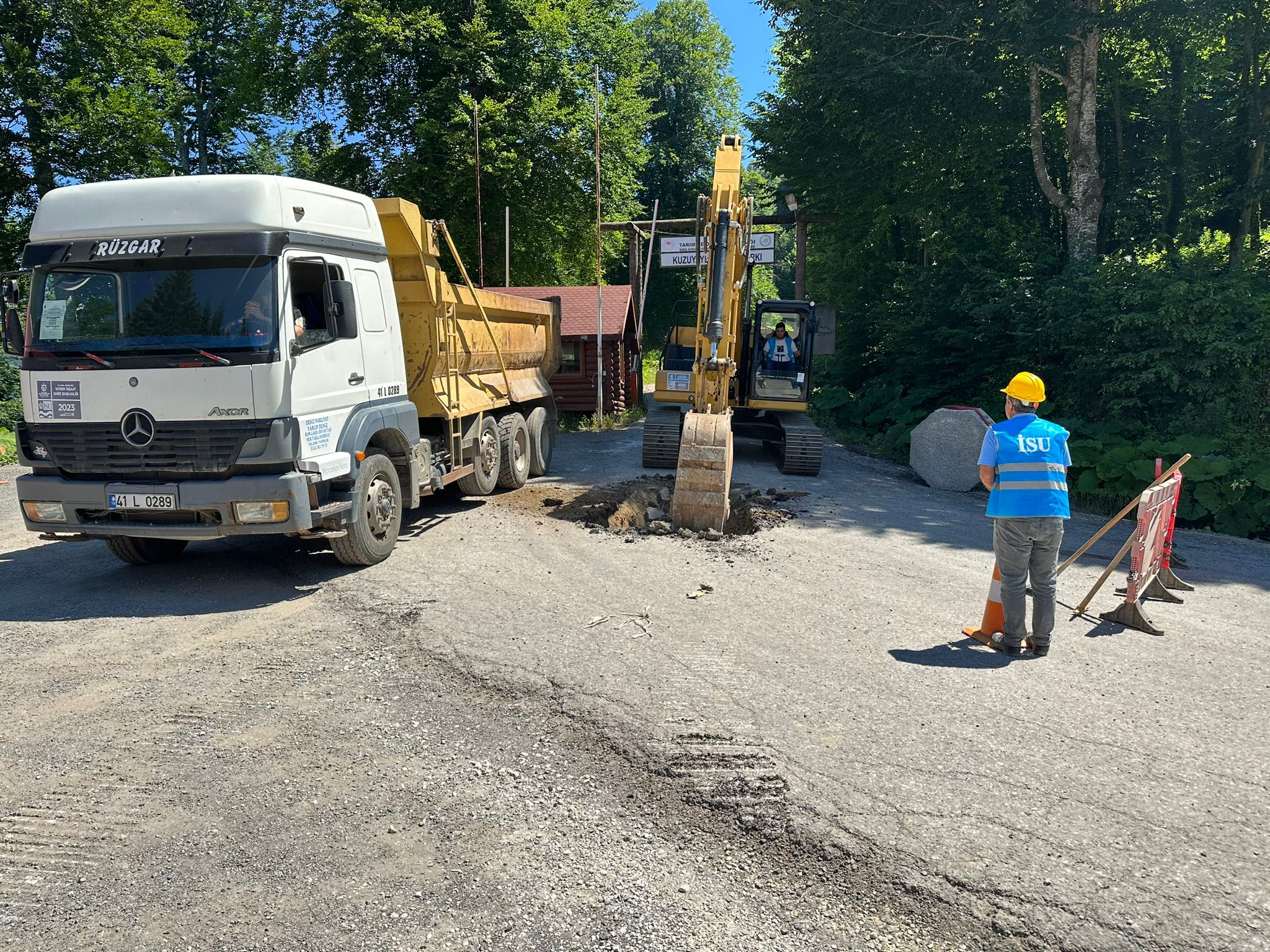İSU, TELEFERİK PROJESİNİN ALTYAPI ÇALIŞMALARINA BAŞLADI