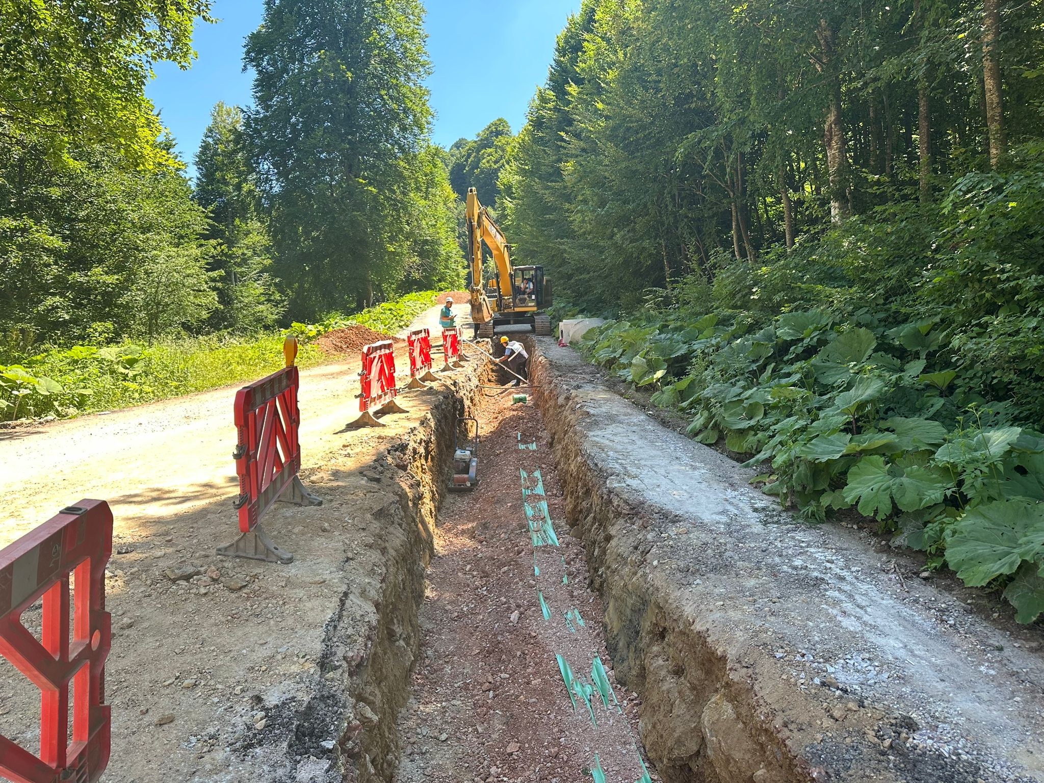 İSU, TELEFERİK PROJESİNİN ALTYAPI ÇALIŞMALARINA BAŞLADI