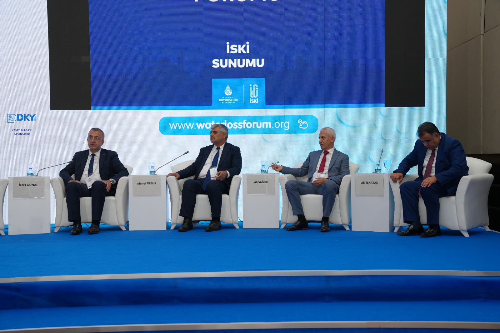 İSU GENEL MÜDÜRÜ ALİ SAĞLIK, İSTANBUL’DA DÜZENLENEN SU KAYIP VE KAÇAKLARI FORUMU'NDA KONUŞTU