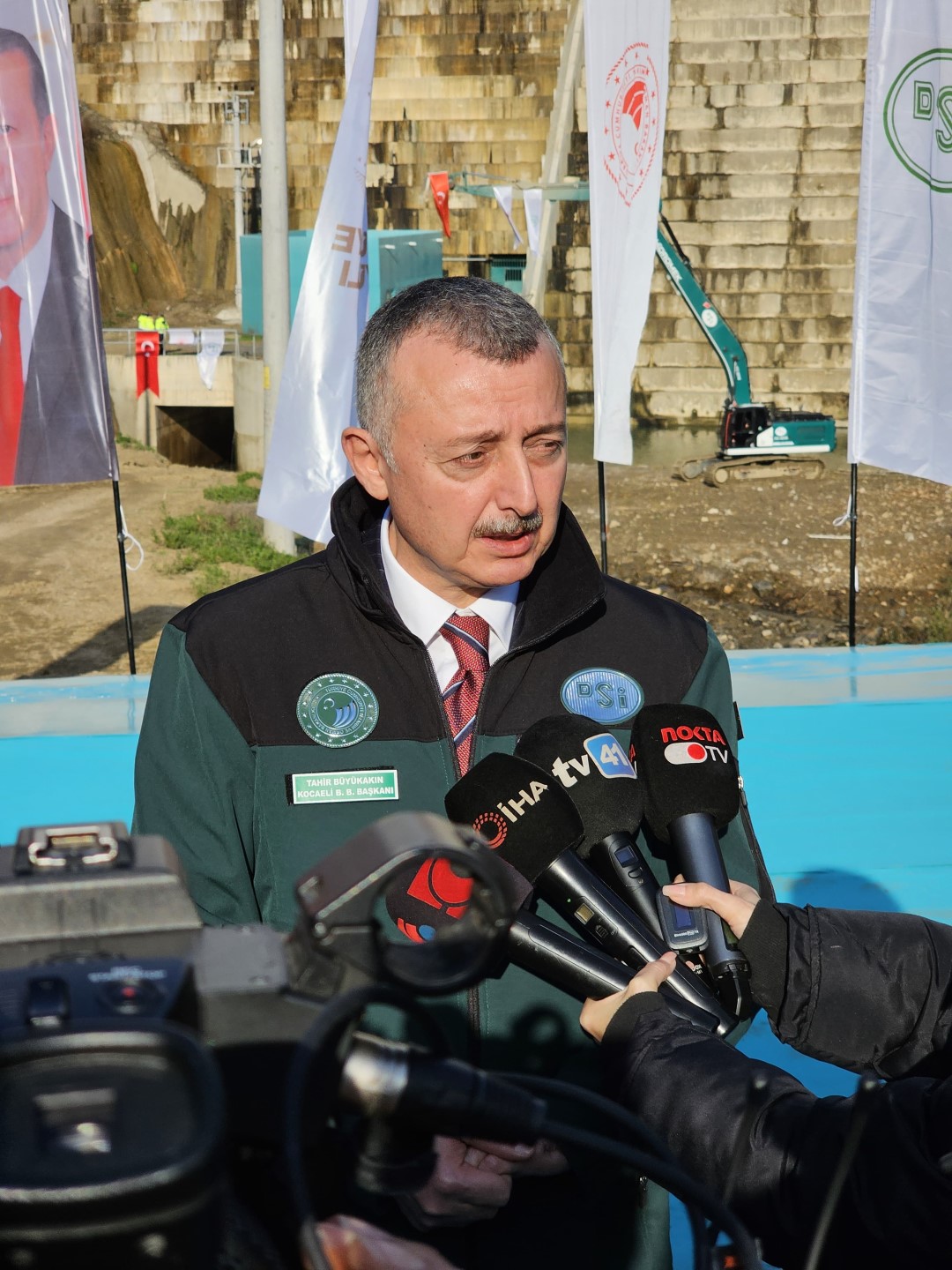 BAŞKAN BÜYÜKAKIN: “YENİ BARAJLARLA KOCAELİ’NİN 2040 YILINA KADAR SU İHTİYACI KARŞILANACAK”