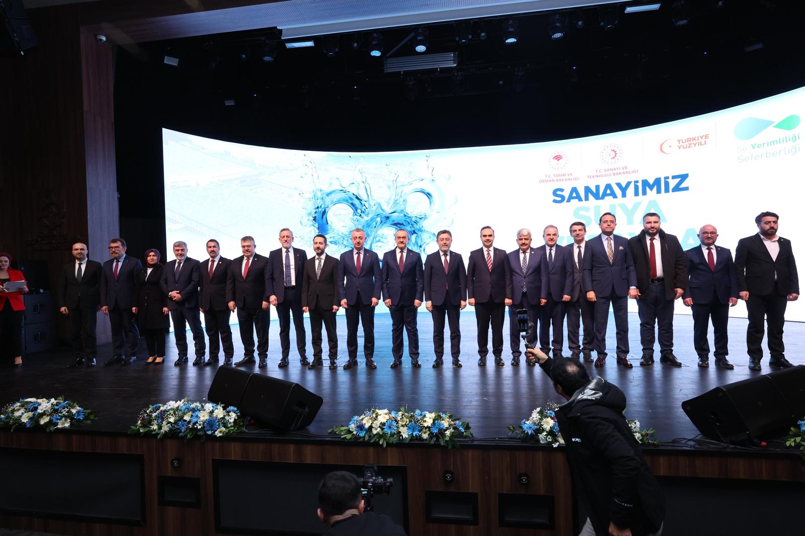 BAŞKAN BÜYÜKAKIN:“SANAYİDE YILLIK 15 MİLYON METREKÜP SU, GERİ KAZANIM SUYU OLARAK KULLAN