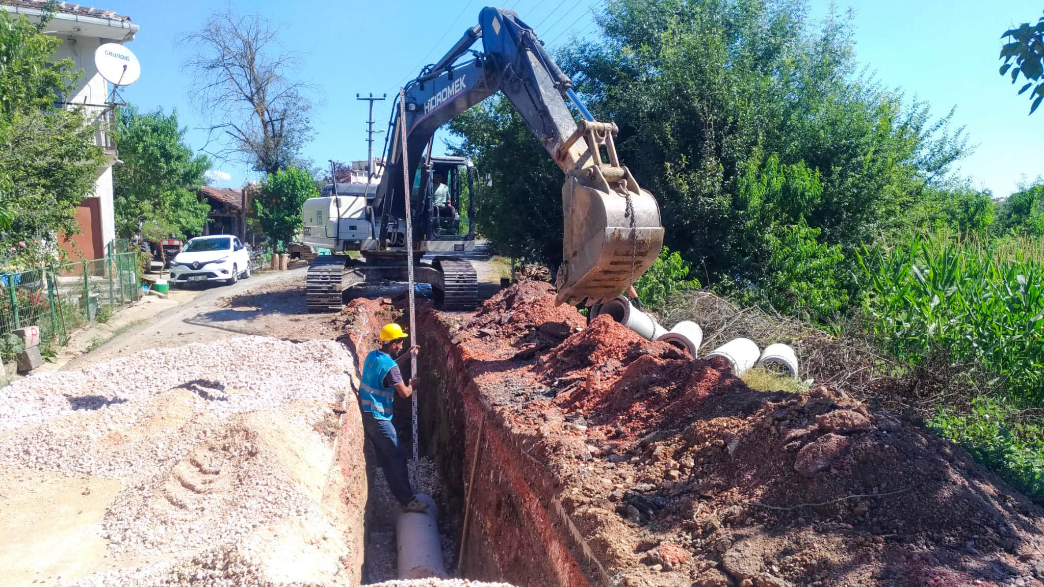 KOCAELİ'NİN KIRSAL MAHALLELERİNDE ALTYAPI DÖNÜŞÜMÜ