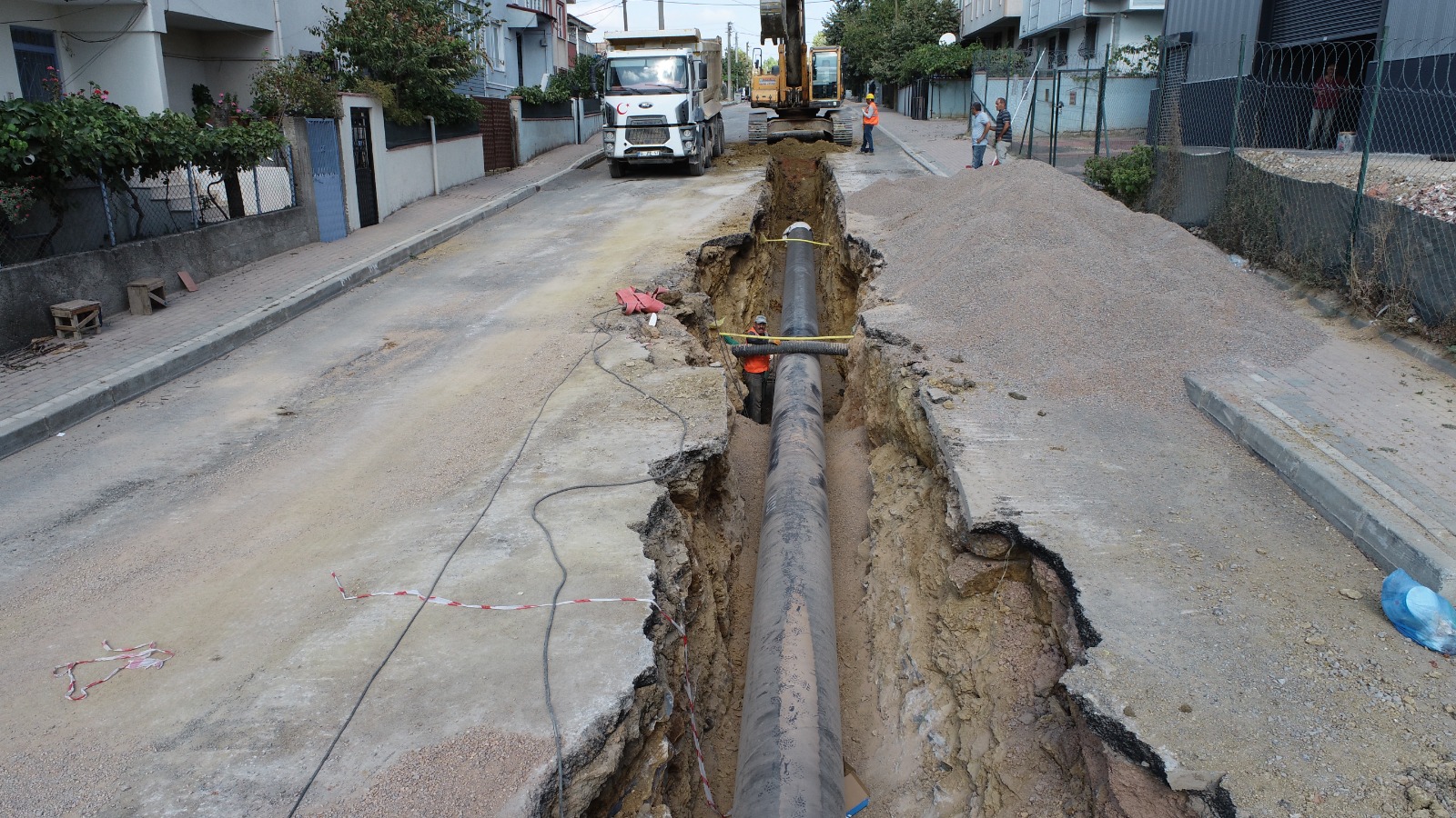  İSU, GEBZE’DE 2023 YILINDA 103 MİLYON LİRALIK YATIRIM İLE 54 BİN 778 METRE YENİ ALTYAPI İMALATI GERÇEKLEŞTİRDİ