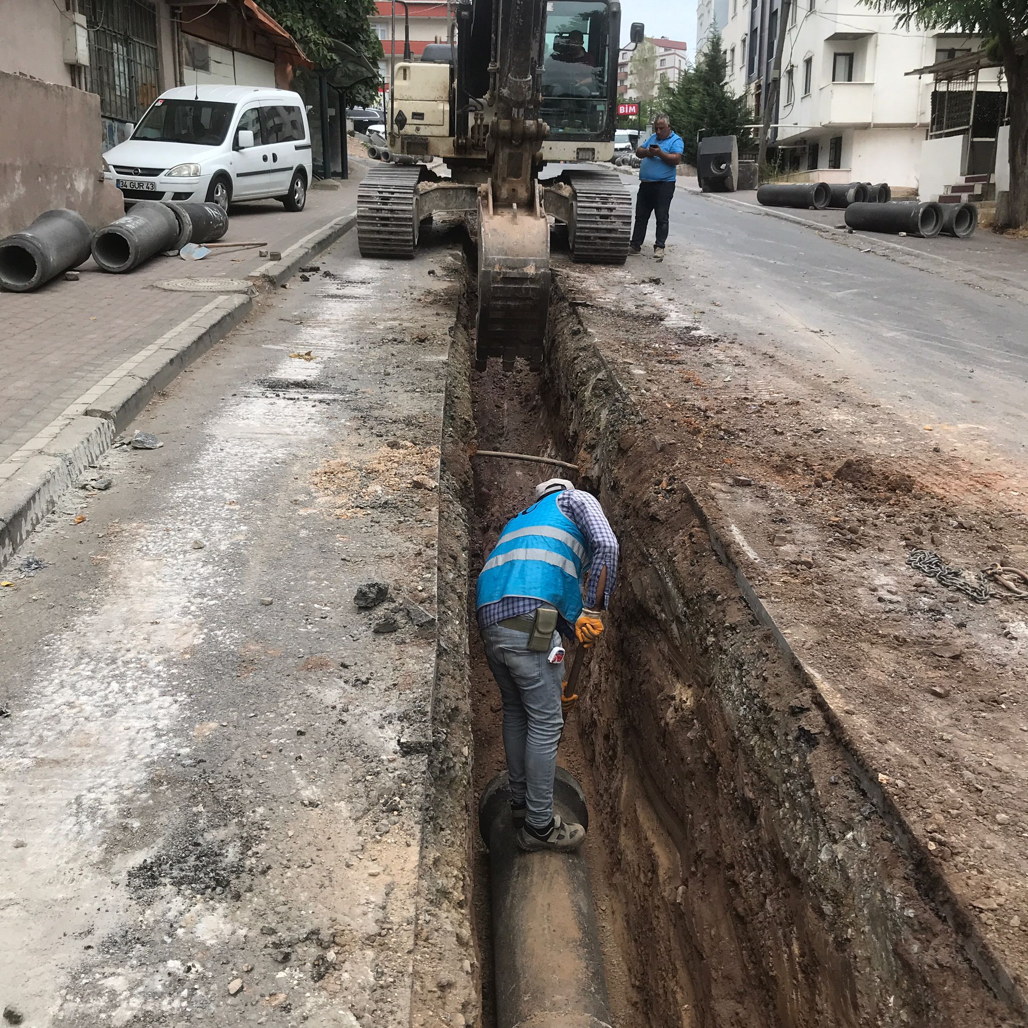  İSU, GEBZE’DE 2023 YILINDA 103 MİLYON LİRALIK YATIRIM İLE 54 BİN 778 METRE YENİ ALTYAPI İMALATI GERÇEKLEŞTİRDİ