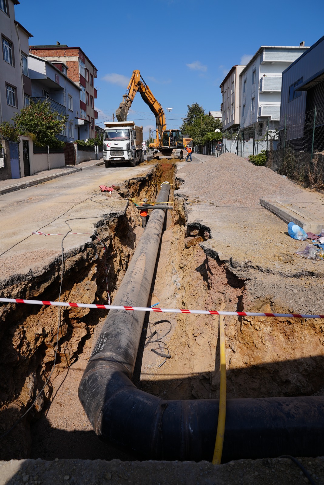  İSU, GEBZE’DE 2023 YILINDA 103 MİLYON LİRALIK YATIRIM İLE 54 BİN 778 METRE YENİ ALTYAPI İMALATI GERÇEKLEŞTİRDİ