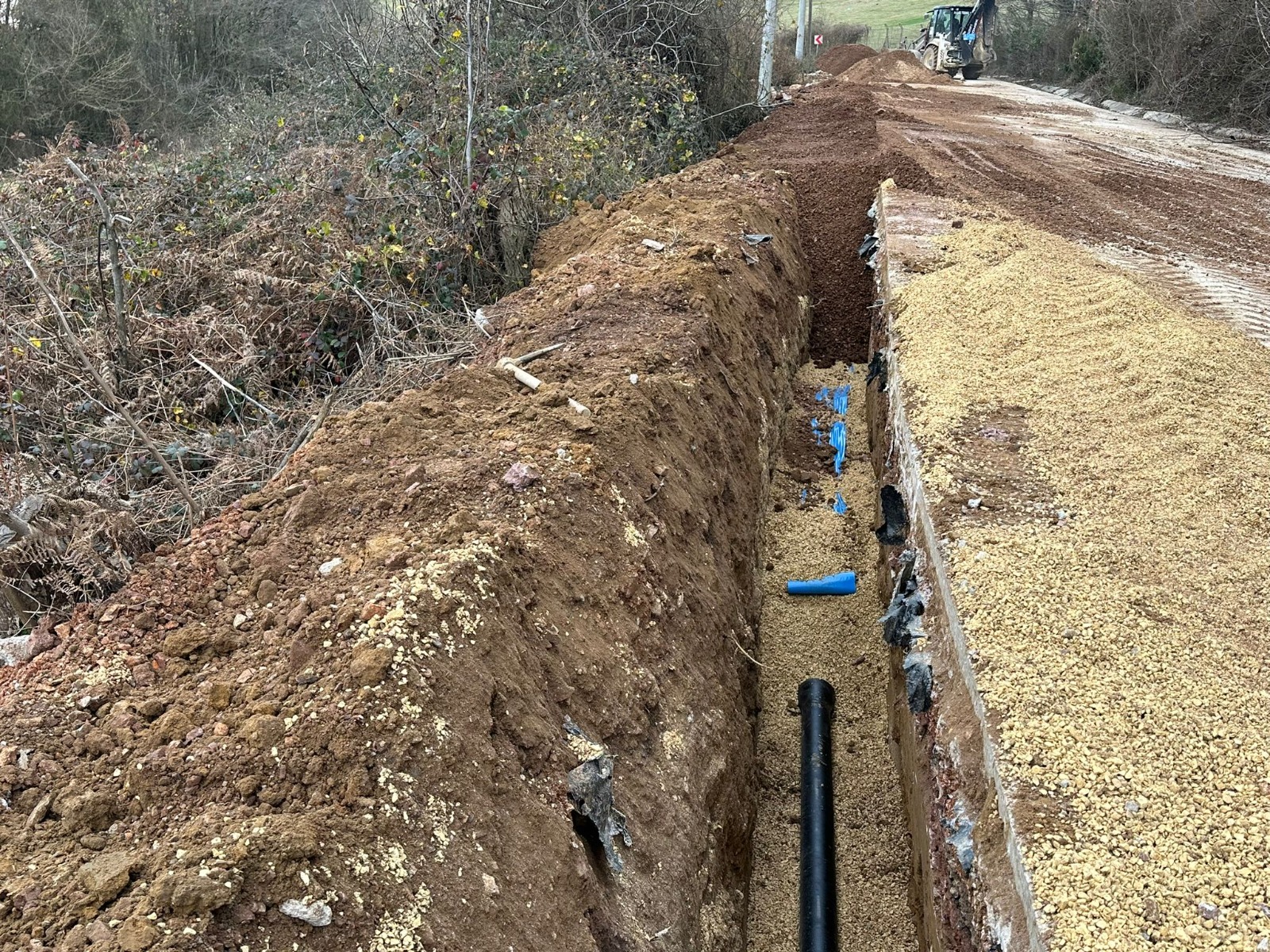 İSU, KOCAELİ'NİN KIRSALINDA SAĞLIKLI İÇME SUYU İÇİN ÇALIŞIYOR