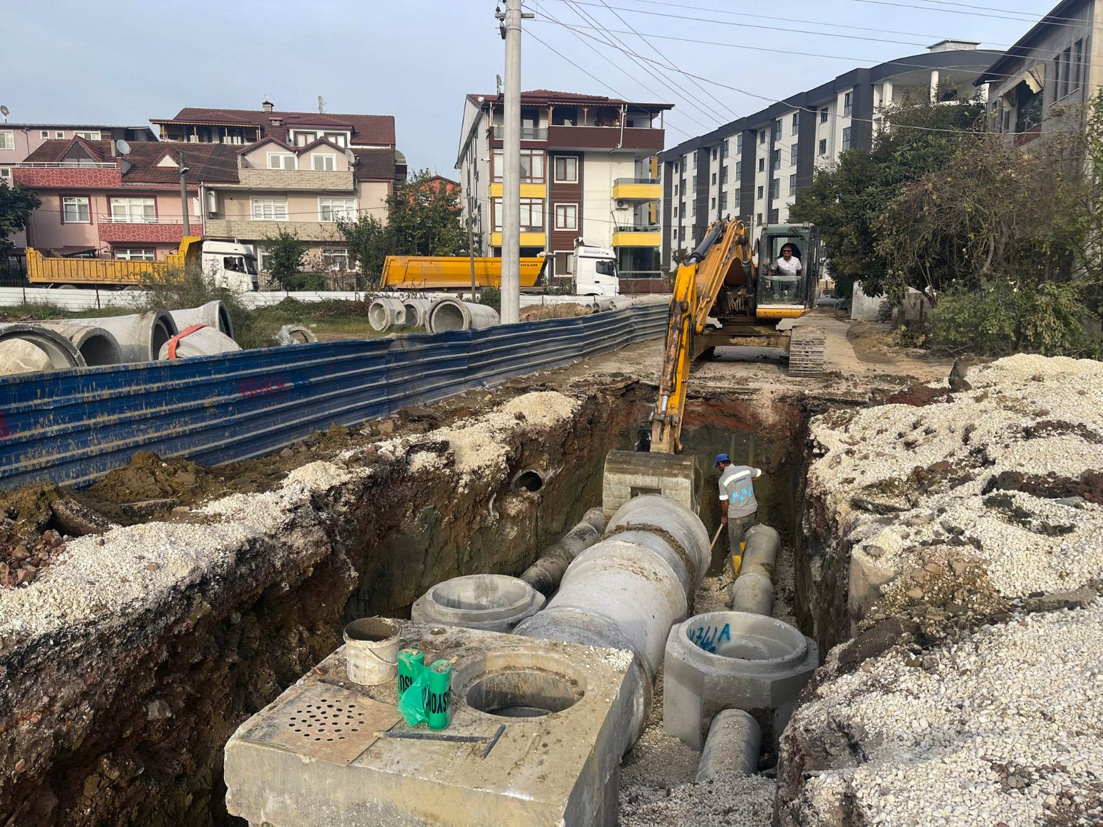 2023 YILINDA İZMİT’TE 246 MİLYON 800 BİN TL YATIRIM İLE 83 BİN 919 METRE YENİ ALTYAPI HATTI 