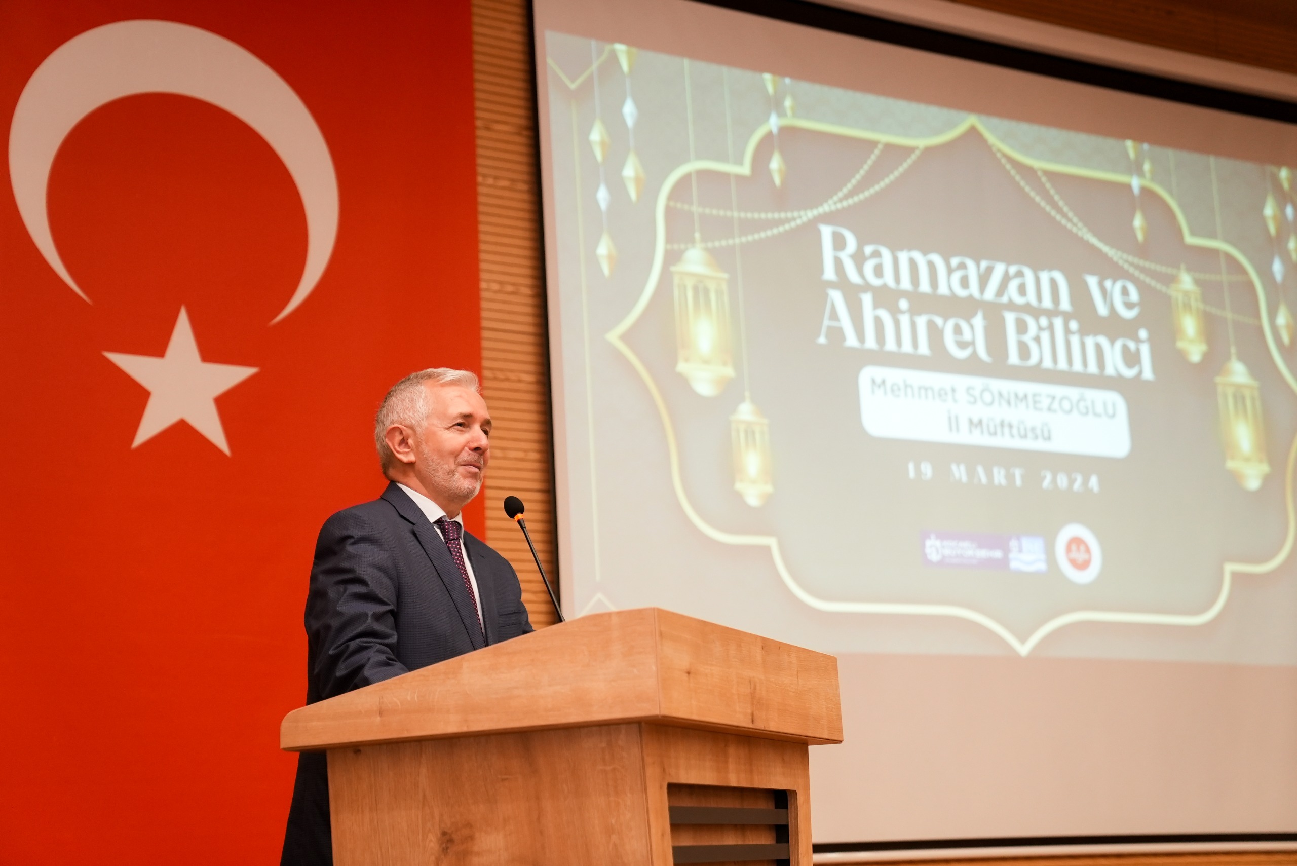 KOCAELİ İL MÜFTÜSÜ MEHMET SÖNMEZOĞLU, İSU PERSONELİYLE BİR ARAYA GELDİ