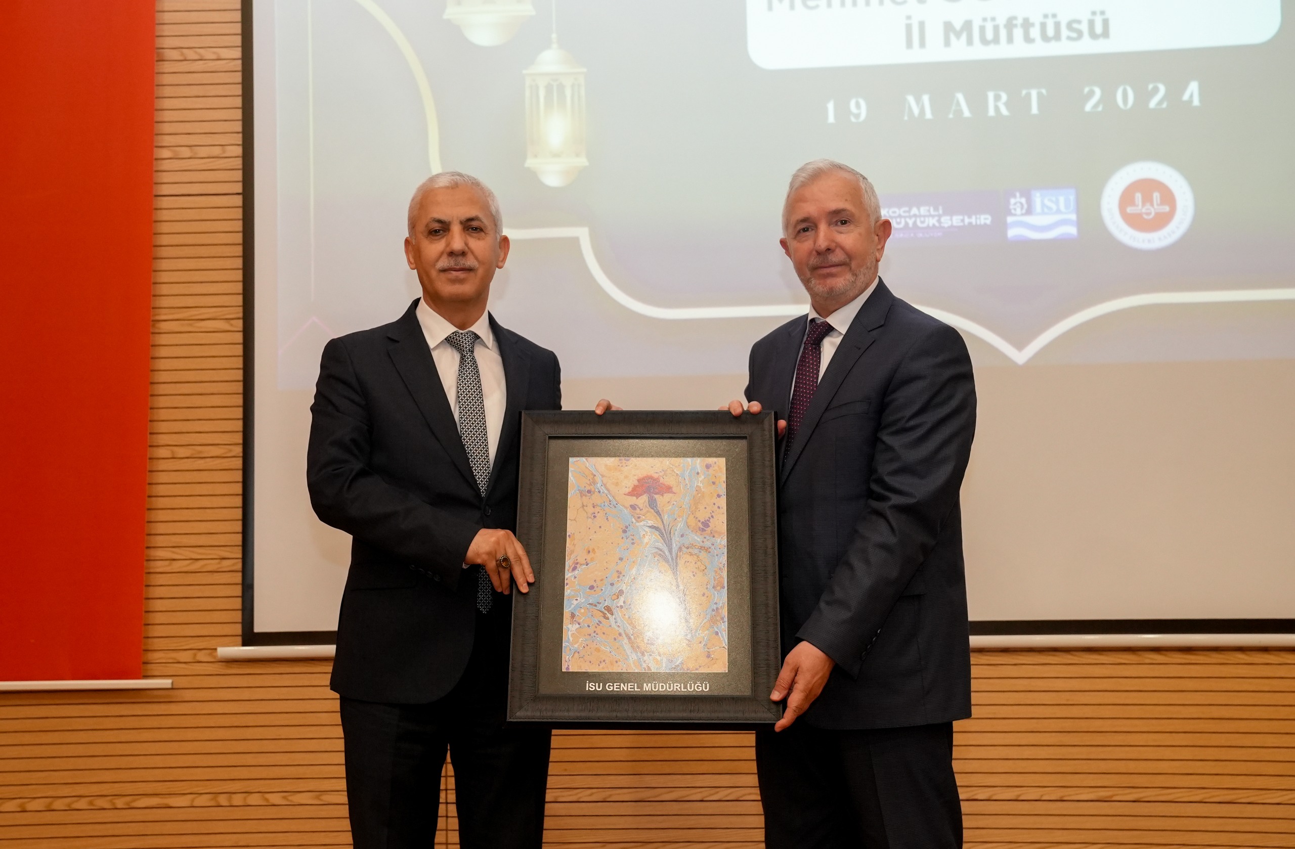 KOCAELİ İL MÜFTÜSÜ MEHMET SÖNMEZOĞLU, İSU PERSONELİYLE BİR ARAYA GELDİ