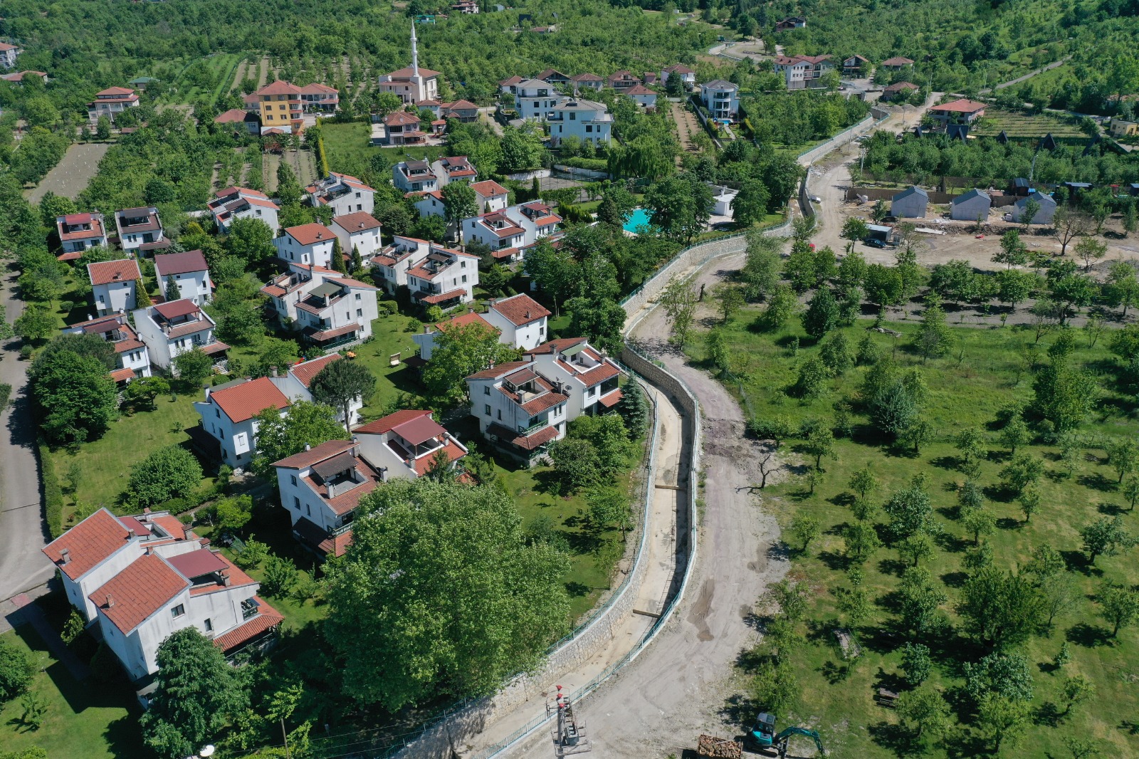 KARTEPE DAĞ DERESİ ISLAH ÇALIŞMALARINDA SON AŞAMAYA GELİNDİ