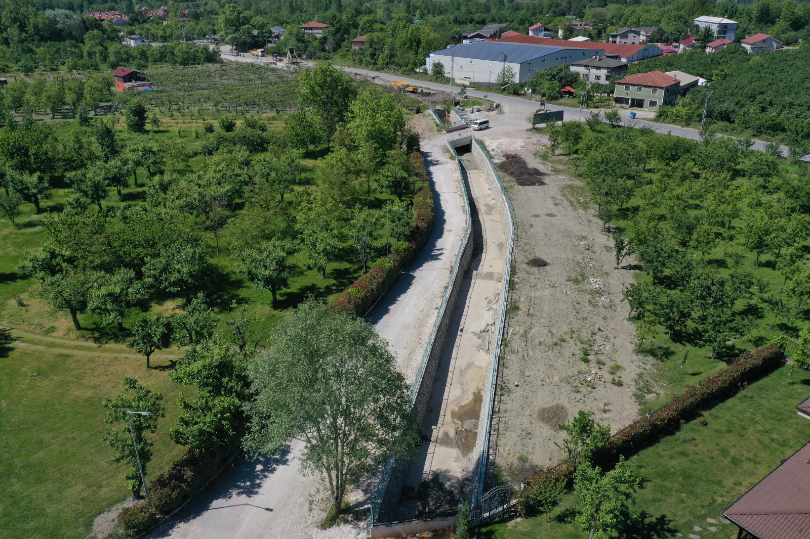 KARTEPE DAĞ DERESİ ISLAH ÇALIŞMALARINDA SON AŞAMAYA GELİNDİ