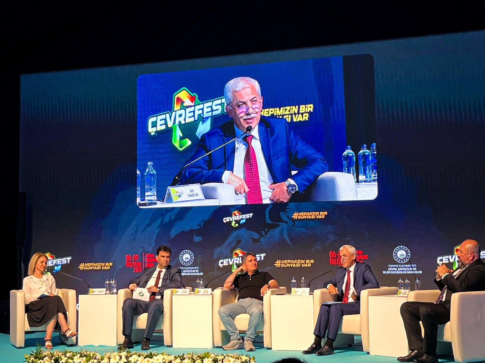 GENEL MÜDÜR ALİ SAĞLIK, ANKARA’DA GERİ KAZANIM SUYUNU ANLATTI