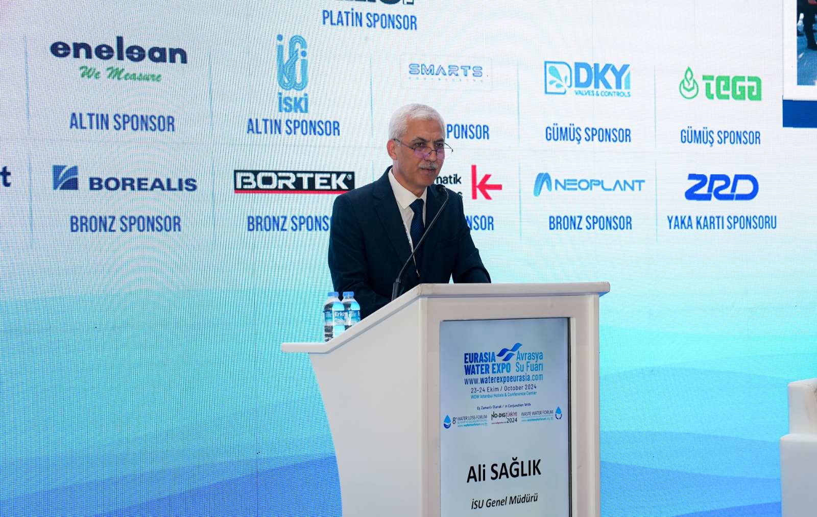 İSU GENEL MÜDÜRÜ ALİ SAĞLIK, SÜRDÜRÜLEBİLİR SU YÖNETİMİ İÇİN KOCAELİ’DE YAPILAN ÇALIŞMALARI ANLATTI