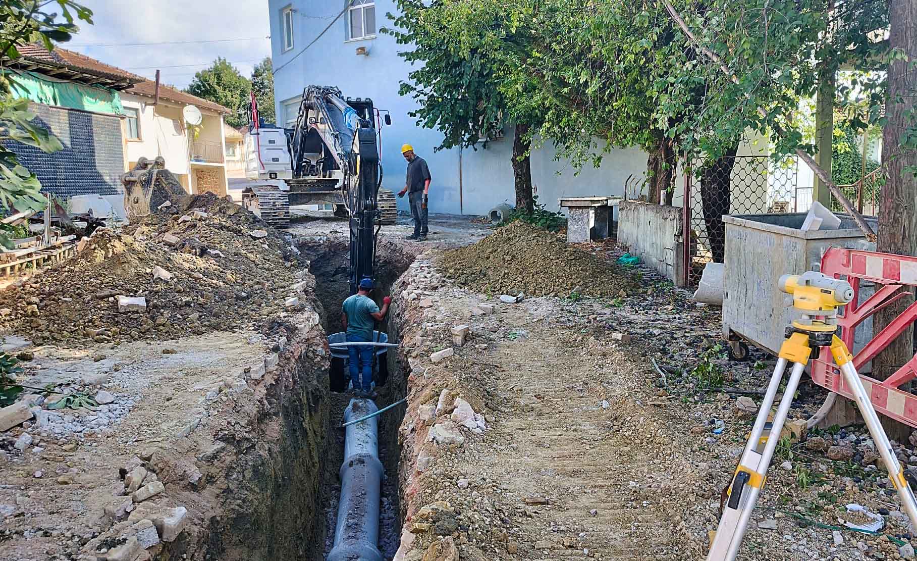 İSU’DAN KÖRFEZ SİPAHİLER’DE ALTYAPI YENİLEME ÇALIŞMASI