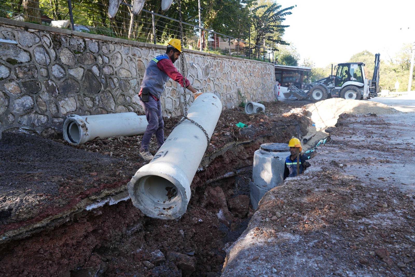  KUZUYAYLA SOSYAL TESİSLERİ’NİN ALTYAPI HATLARINDA  2. ETAP ÇALIŞMALARI TAMAMLANDI
