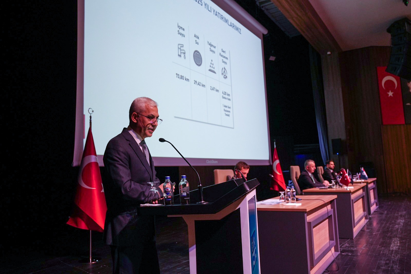 İSU’NUN 2024 YILI 2. OLAĞAN GENEL KURULU YAPILDI: 2025 YILI GİDER BÜTÇESİ 15 MİLYAR 769 MİLYON LİRA