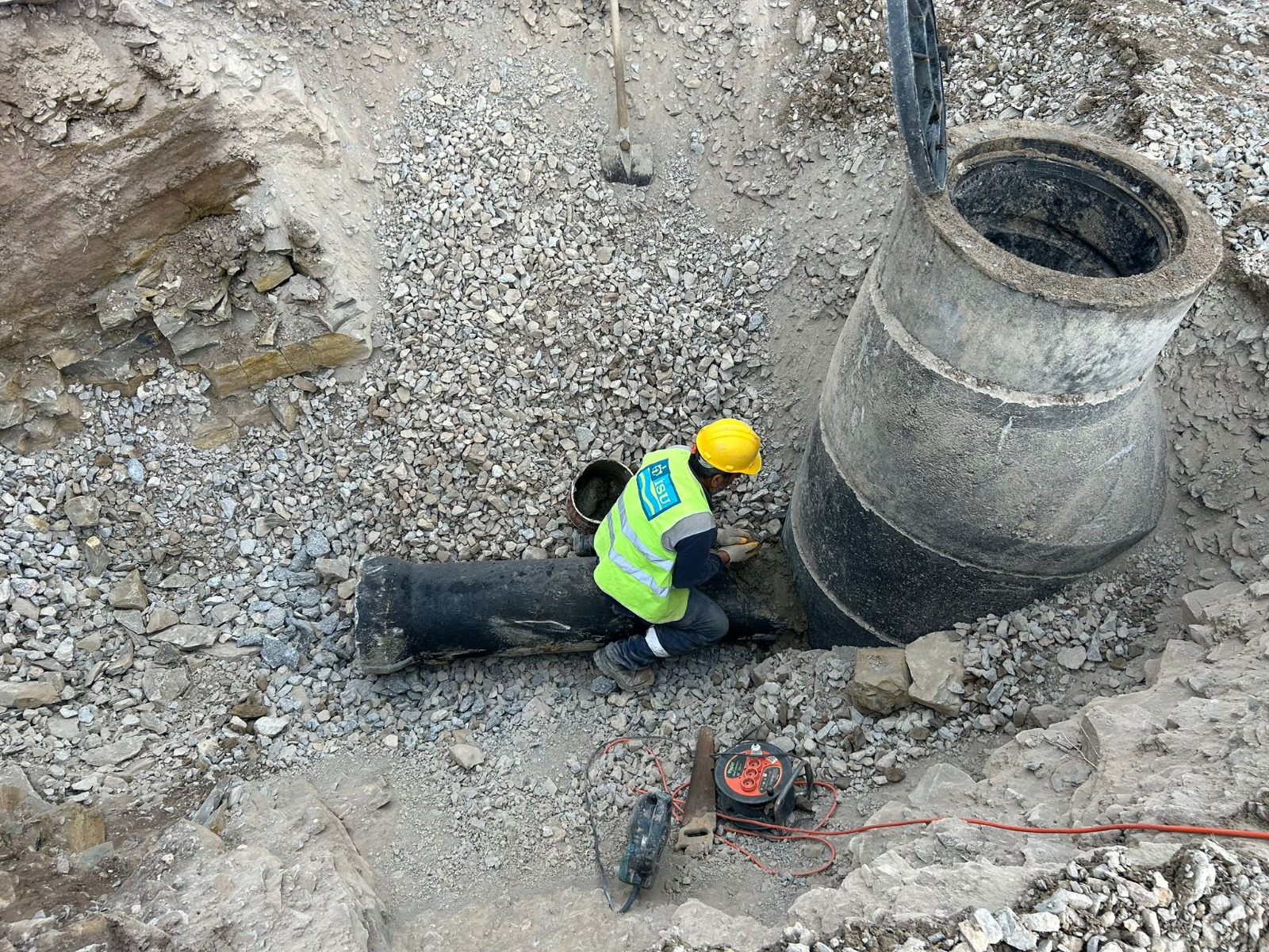 İLİMTEPE’NİN GELECEĞİ İÇİN 9 BİN 134 METRE YENİ KANALİZASYON HATTI