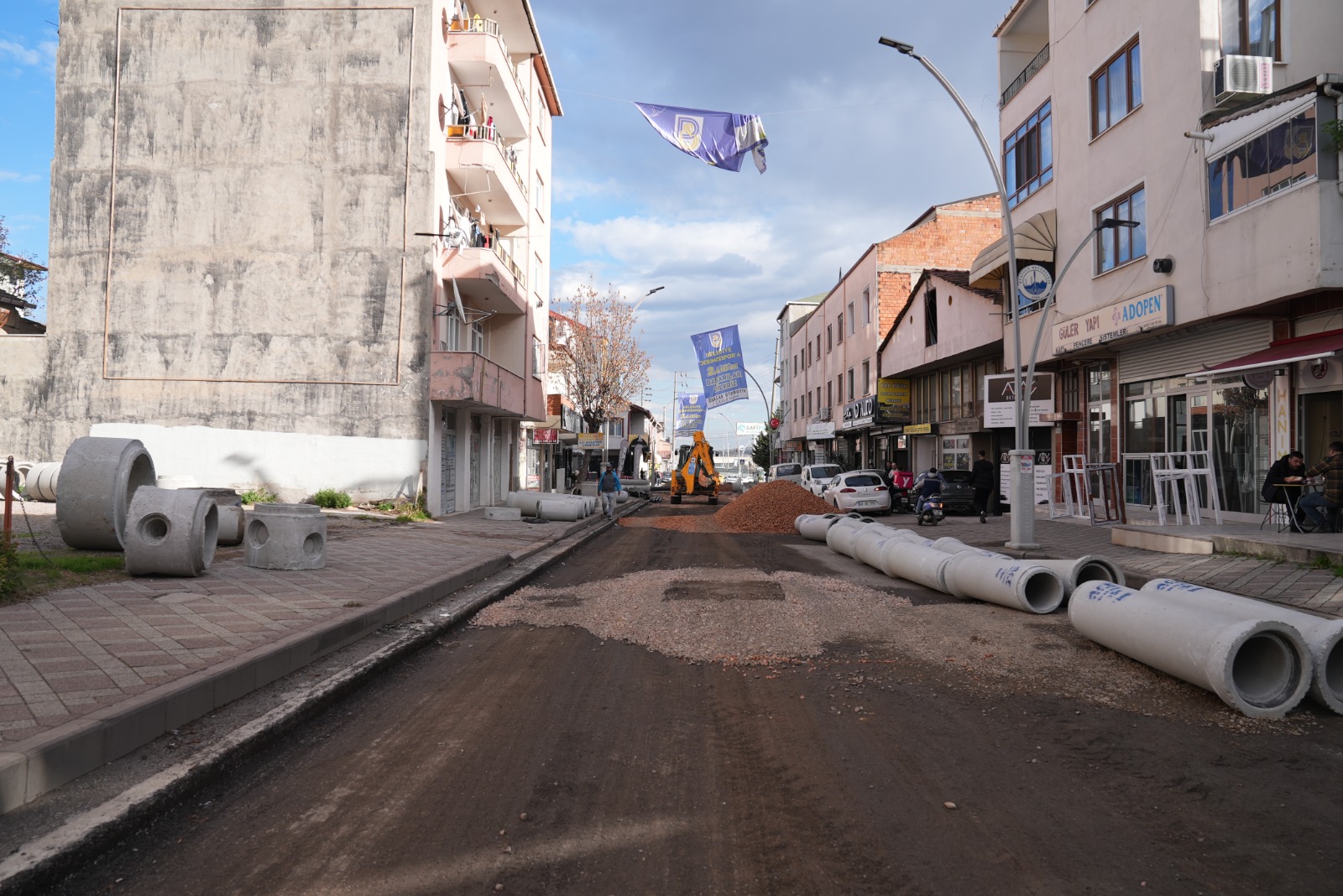  İSU’DAN DERİNCE DENİZCİLER CADDESİ’NE 30 MİLYONLUK ALTYAPI YATIRIMI