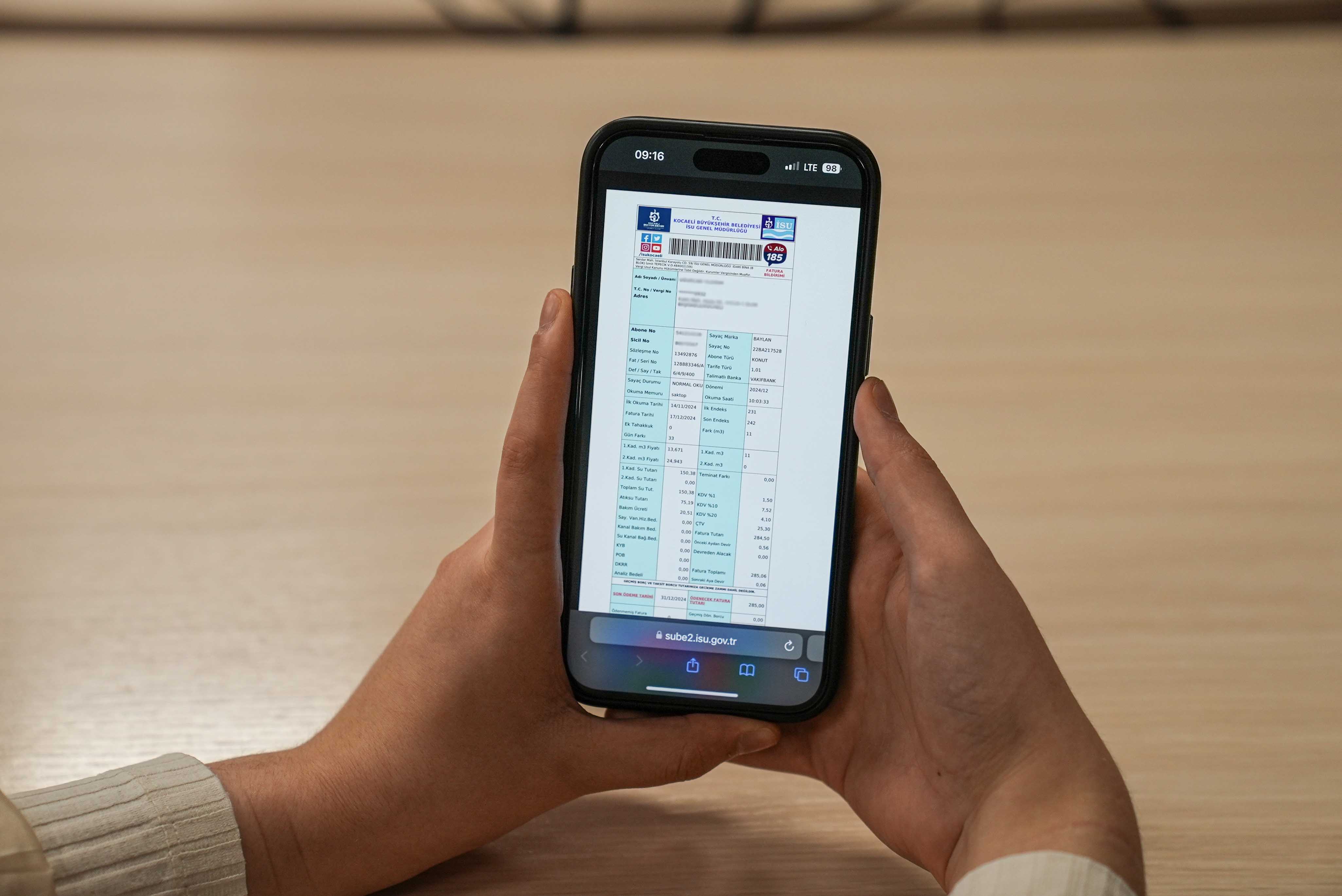 İSU’DAN ABONELERE YENİ KOLAYLIK: ÜCRETSİZ SMS İLE DOĞA DOSTU DİJİTAL FATURAYA GEÇİŞ