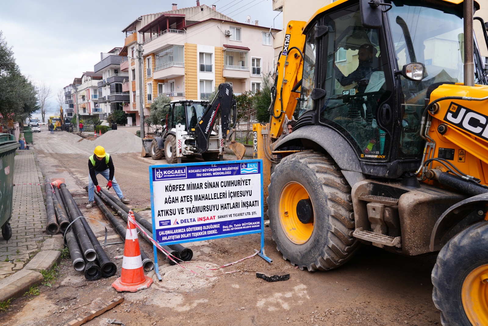 İSU, KÖRFEZ MİMAR SİNAN MAHALLESİ’NDE 44 KİLOMETRELİK ALTYAPI ÇALIŞMASI BAŞLATTI
