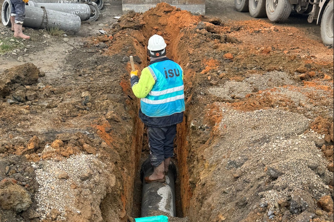 İSU, GEBZE’DE 2024 YILINDA 338 MİLYON LİRALIK YATIRIM İLE 58 BİN 497 METRE YENİ ALTYAPI İMALATI GERÇEKLEŞTİRDİ