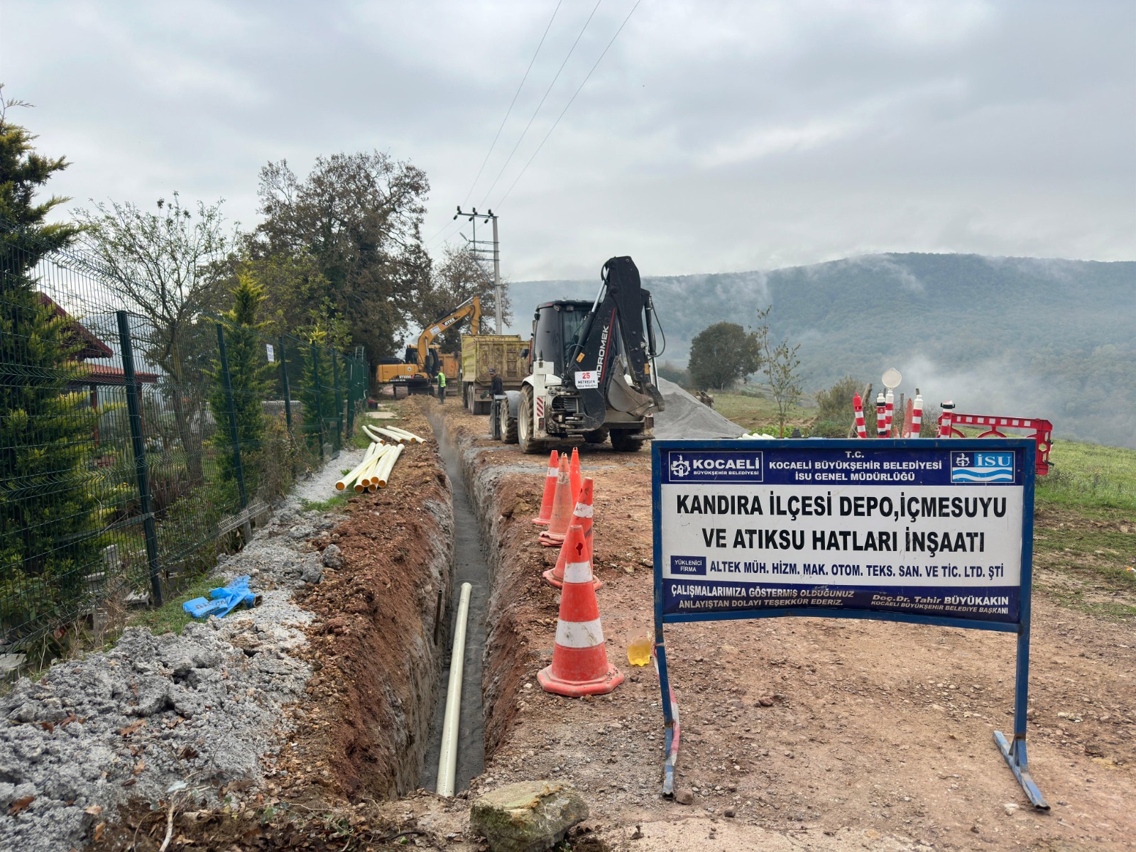  İSU, 2024 YILINDA KANDIRA’YA 422 MİLYON TL YATIRIM GERÇEKLEŞTİRDİ