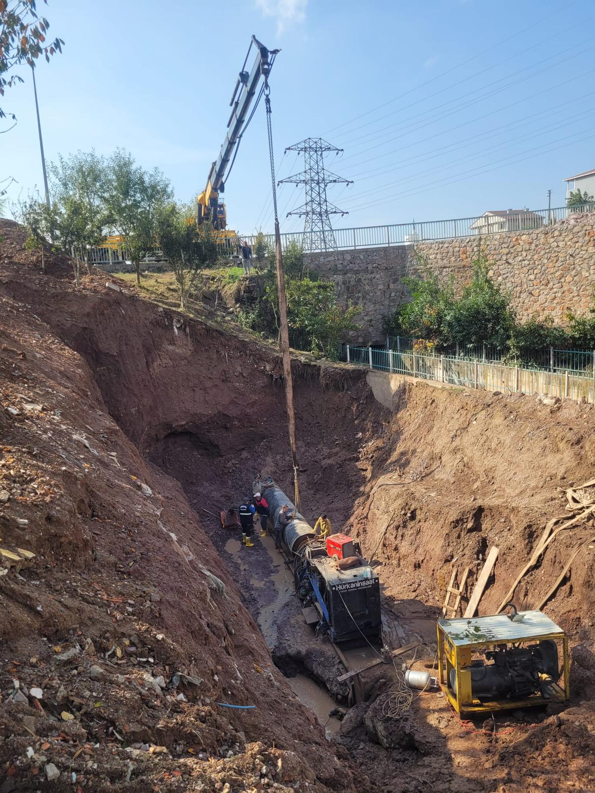 İSU’DAN DERİNCE’YE 2024 YILINDA 200 MİLYON 587 BİN TL’LİK ALTYAPI YATIRIMI