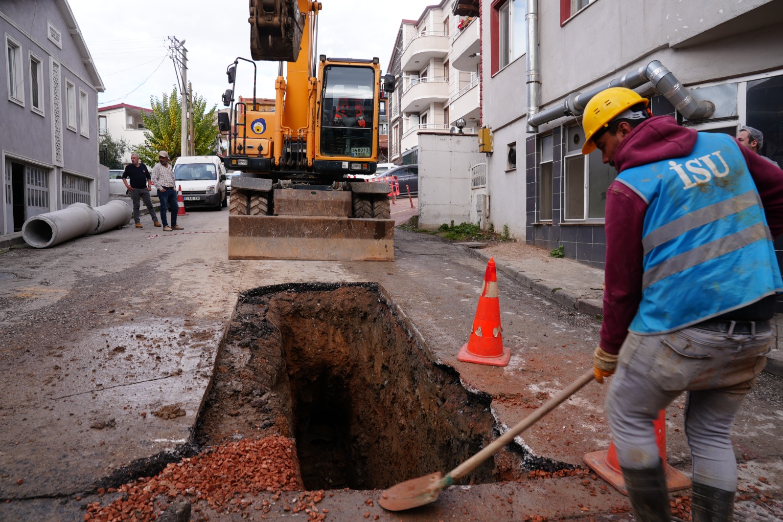 İSU’DAN DERİNCE’YE 2024 YILINDA 200 MİLYON 587 BİN TL’LİK ALTYAPI YATIRIMI