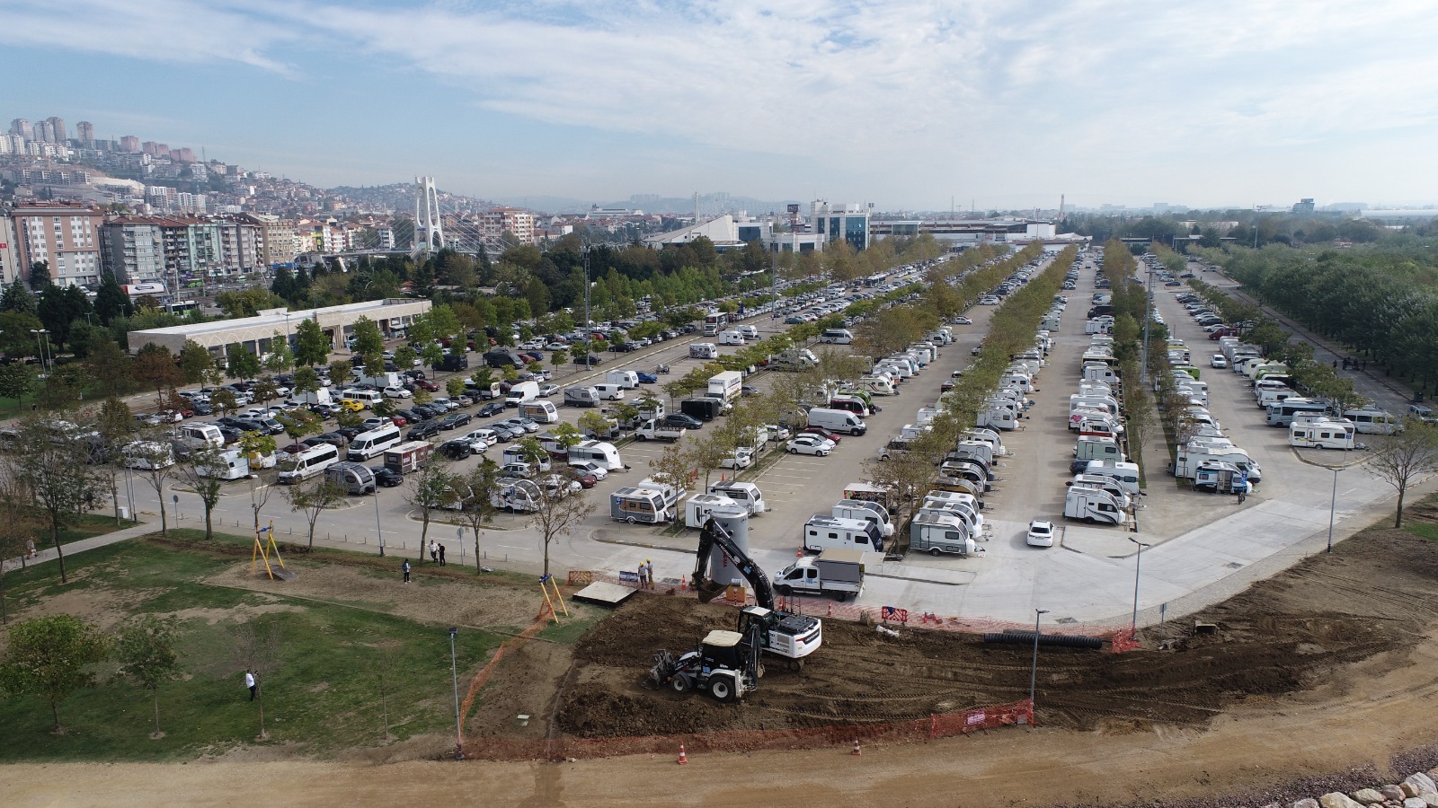 İZMİT İLÇESİNE 2024 YILINDA 522,5 MİLYON TL ALTYAPI YATIRIMI