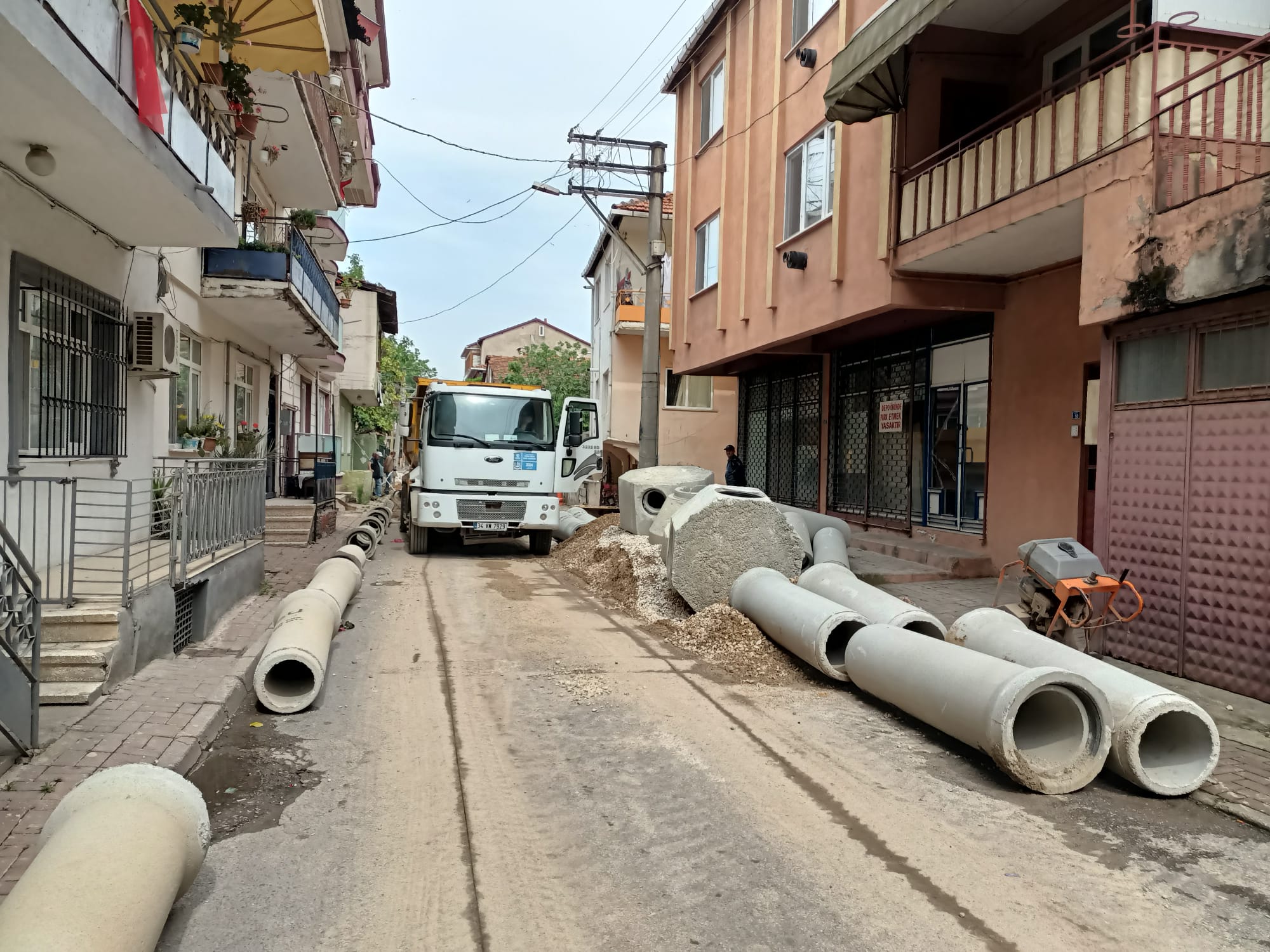 İZMİT İLÇESİNE 2024 YILINDA 522,5 MİLYON TL ALTYAPI YATIRIMI