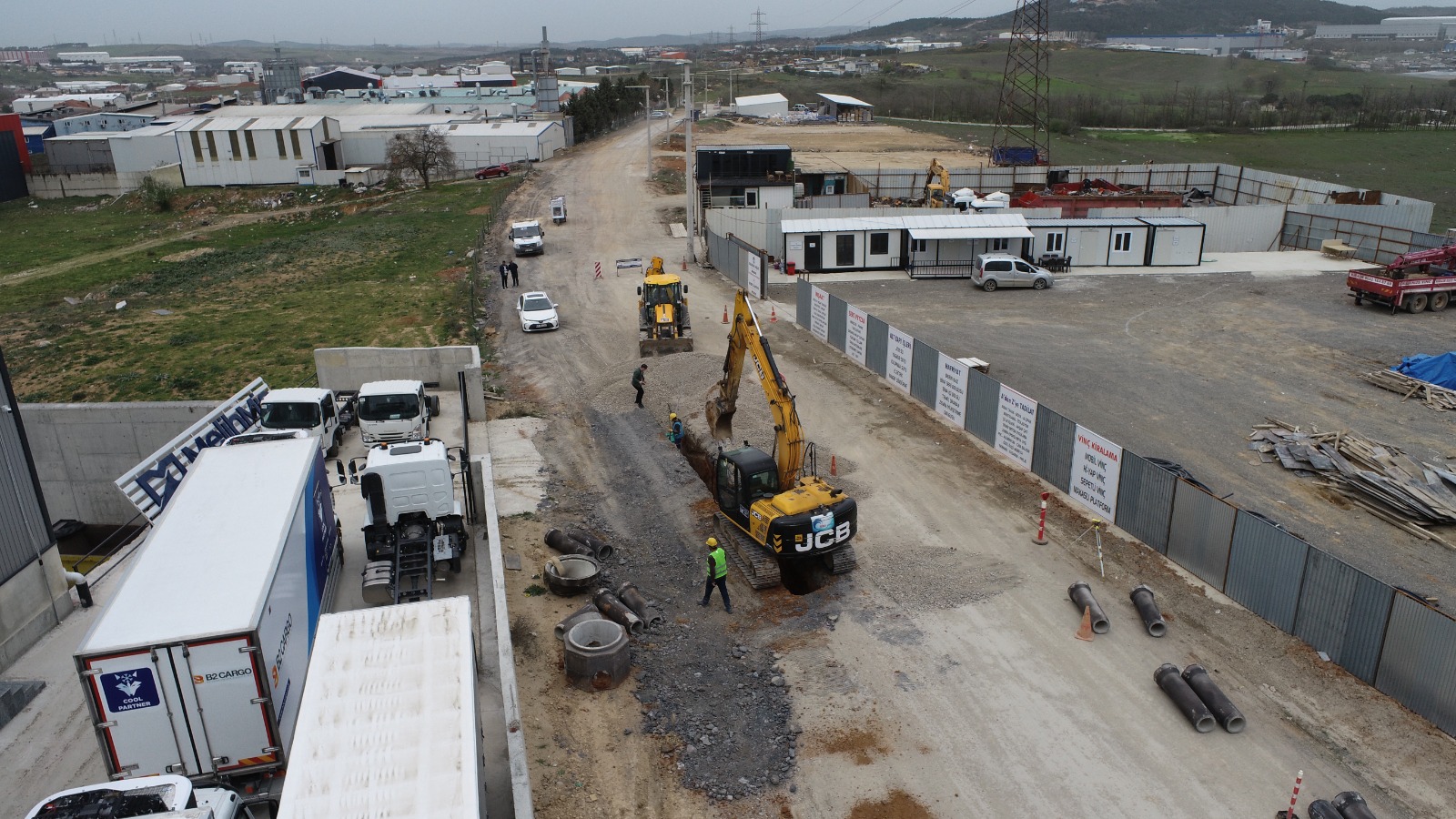 İSU, GEBZE BALÇIK MAHALLESİ'NDE ALTYAPIYI YENİLİYOR