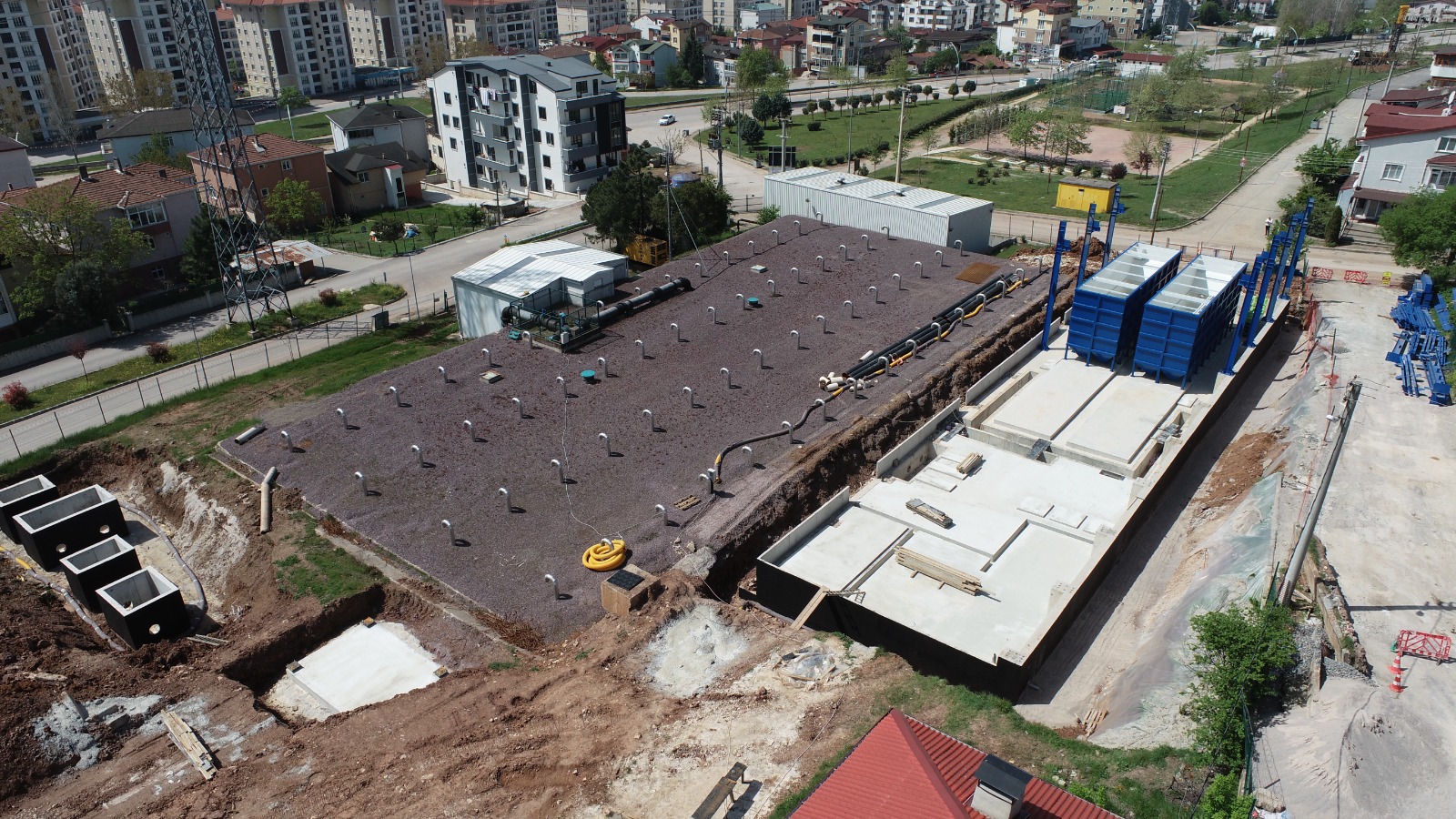 ÇINARLIDERE ARITMA TESİSİ’NDE ÖNEMLİ AŞAMA