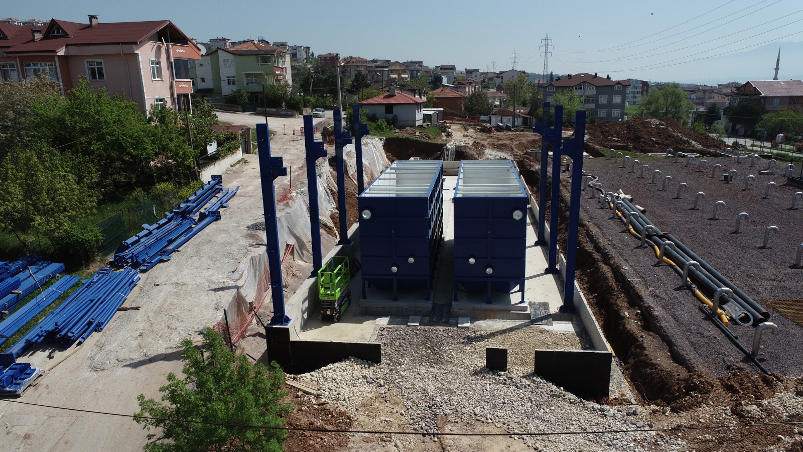 ÇINARLIDERE ARITMA TESİSİ’NDE ÖNEMLİ AŞAMA