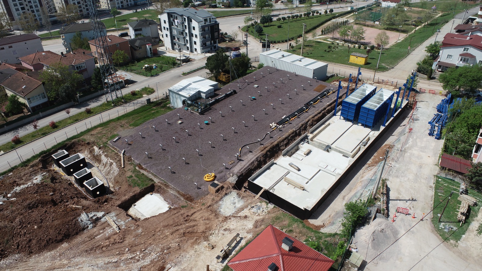 ÇINARLIDERE ARITMA TESİSİ’NDE ÖNEMLİ AŞAMA