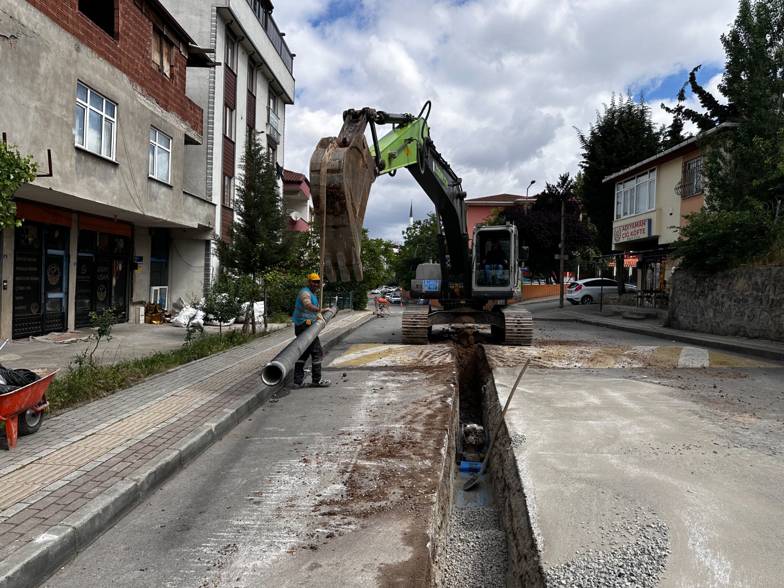 GEBZE ADEM YAVUZ VE İSTASYON MAHALLELERİ’NE YENİ ALTYAPI