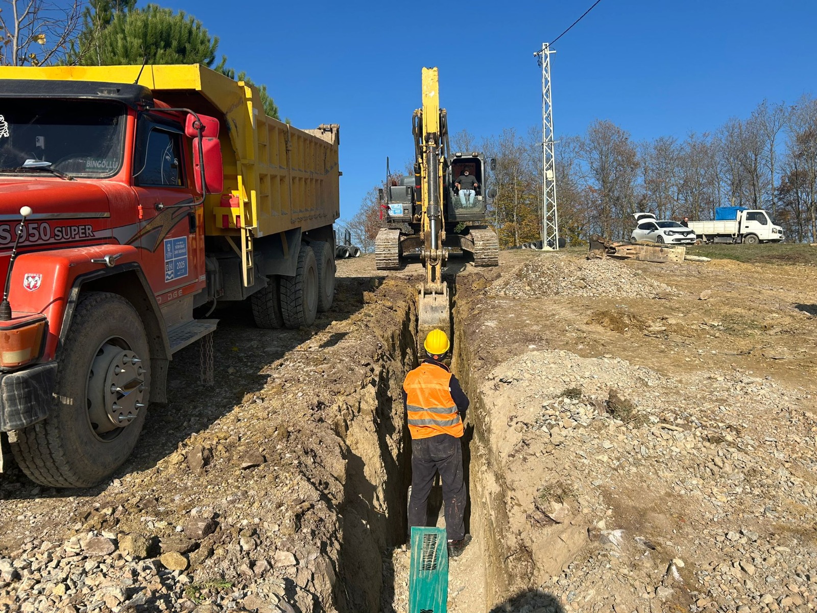 İLİMTEPE’NİN GELECEĞİ İÇİN 9 BİN 134 METRE YENİ KANALİZASYON HATTI
