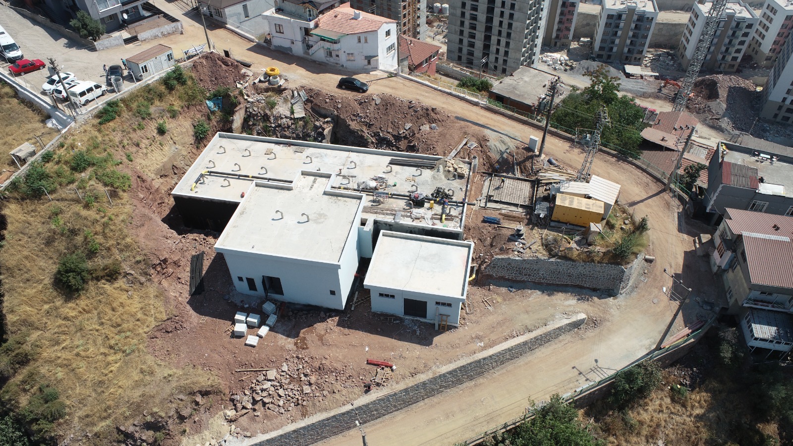 İSU’DAN CEDİT MAHALLESİ’NE 2.000 METREKÜPLÜK MODERN SU DEPOSU