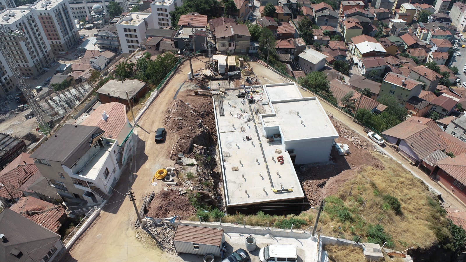 İSU’DAN CEDİT MAHALLESİ’NE 2.000 METREKÜPLÜK MODERN SU DEPOSU