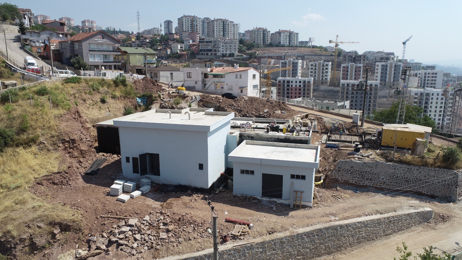 İSU’DAN CEDİT MAHALLESİ’NE 2.000 METREKÜPLÜK MODERN SU DEPOSU
