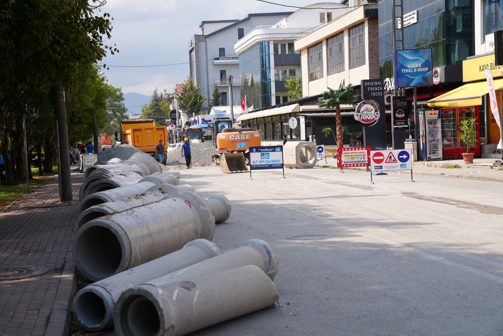İSU’DAN YAHYAKAPTAN’DA ALTYAPI HAMLESİ