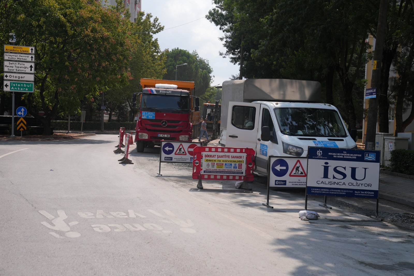 İSU’DAN YAHYAKAPTAN’DA ALTYAPI HAMLESİ