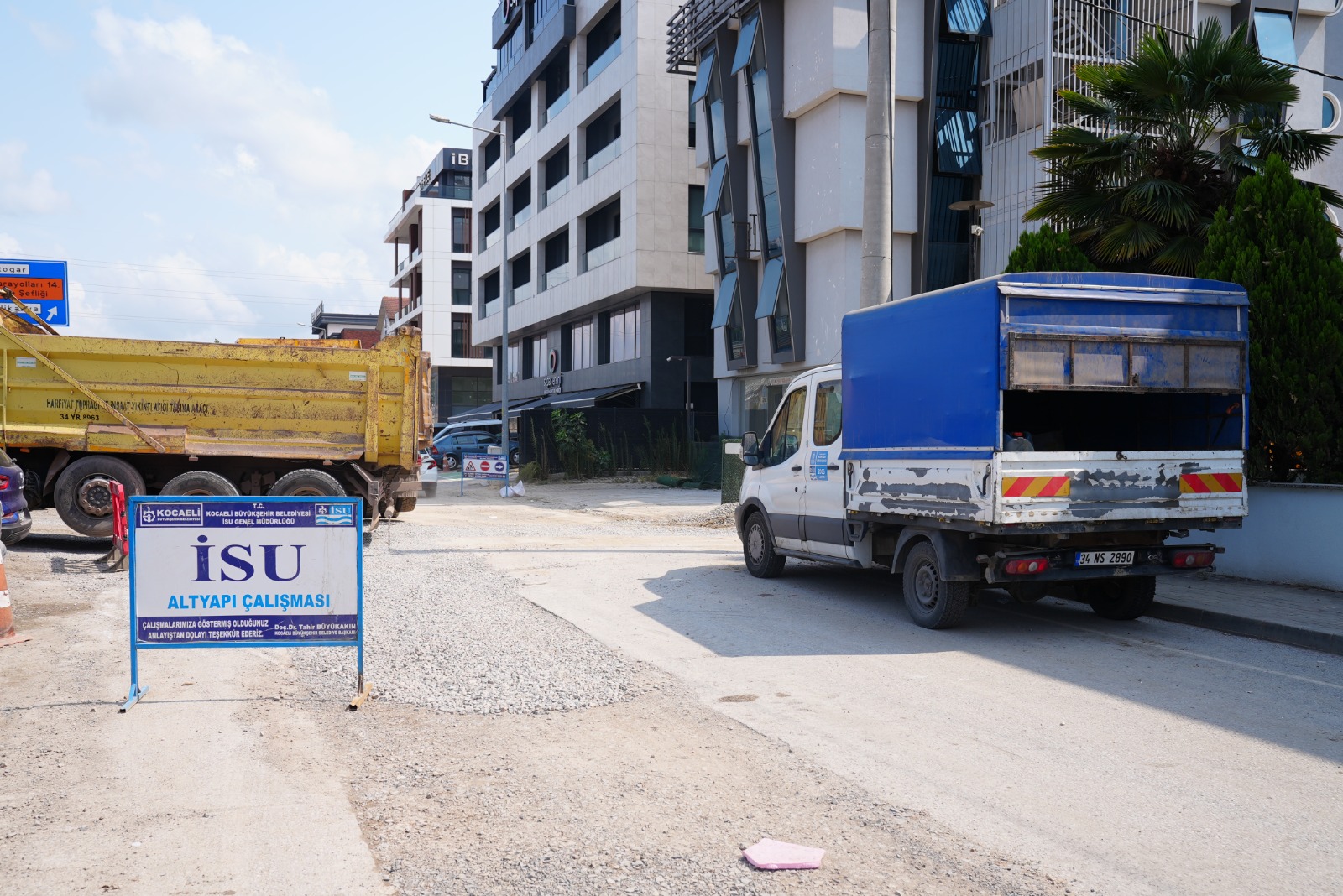 İSU’DAN YAHYAKAPTAN’DA ALTYAPI HAMLESİ
