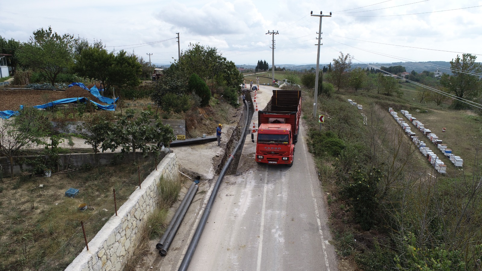 TOROMANLAR’DA 2 ETAP TAMAM, 3. ETAP ÇALIŞMALARI BAŞLADI; TARIMSAL GÜÇ ARTACAK