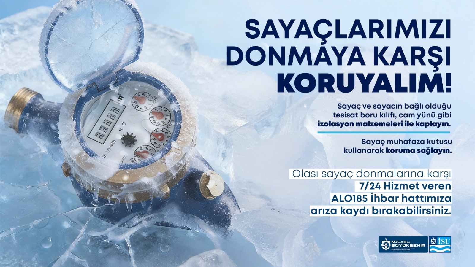 SU SAYAÇLARI VE TESİSATLARINA DİKKAT!
